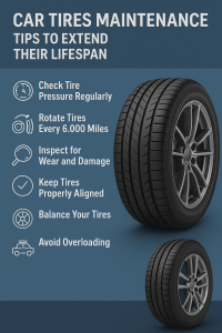 Car Tires Maintenance: Tips to Extend Their Lifespan